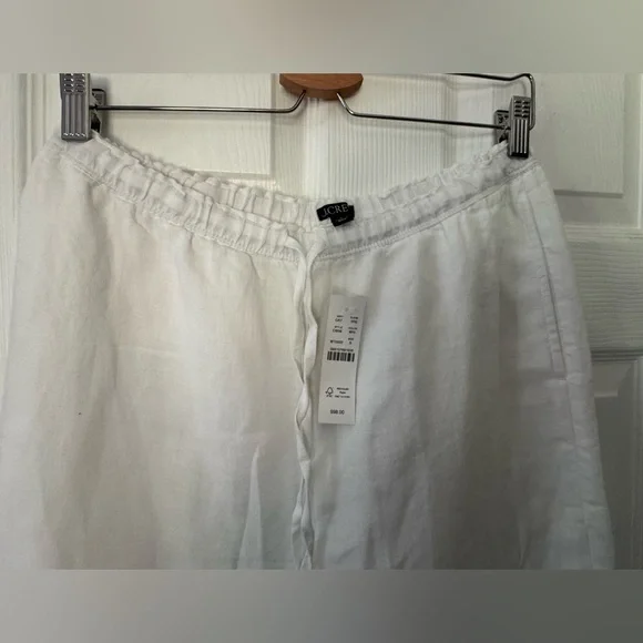 New JCrew Soleil linen pants. - Picture 6 of 10